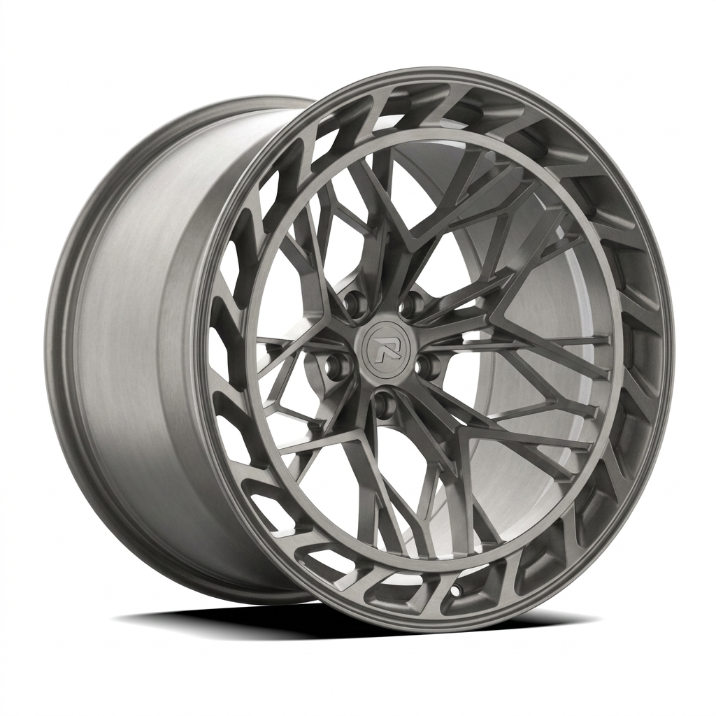 RZR CLXIX forged wheel — Satin Titanium Grey