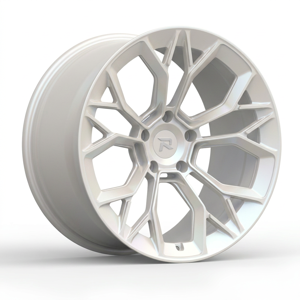 RZR CLIII forged wheel — Satin White Pearl