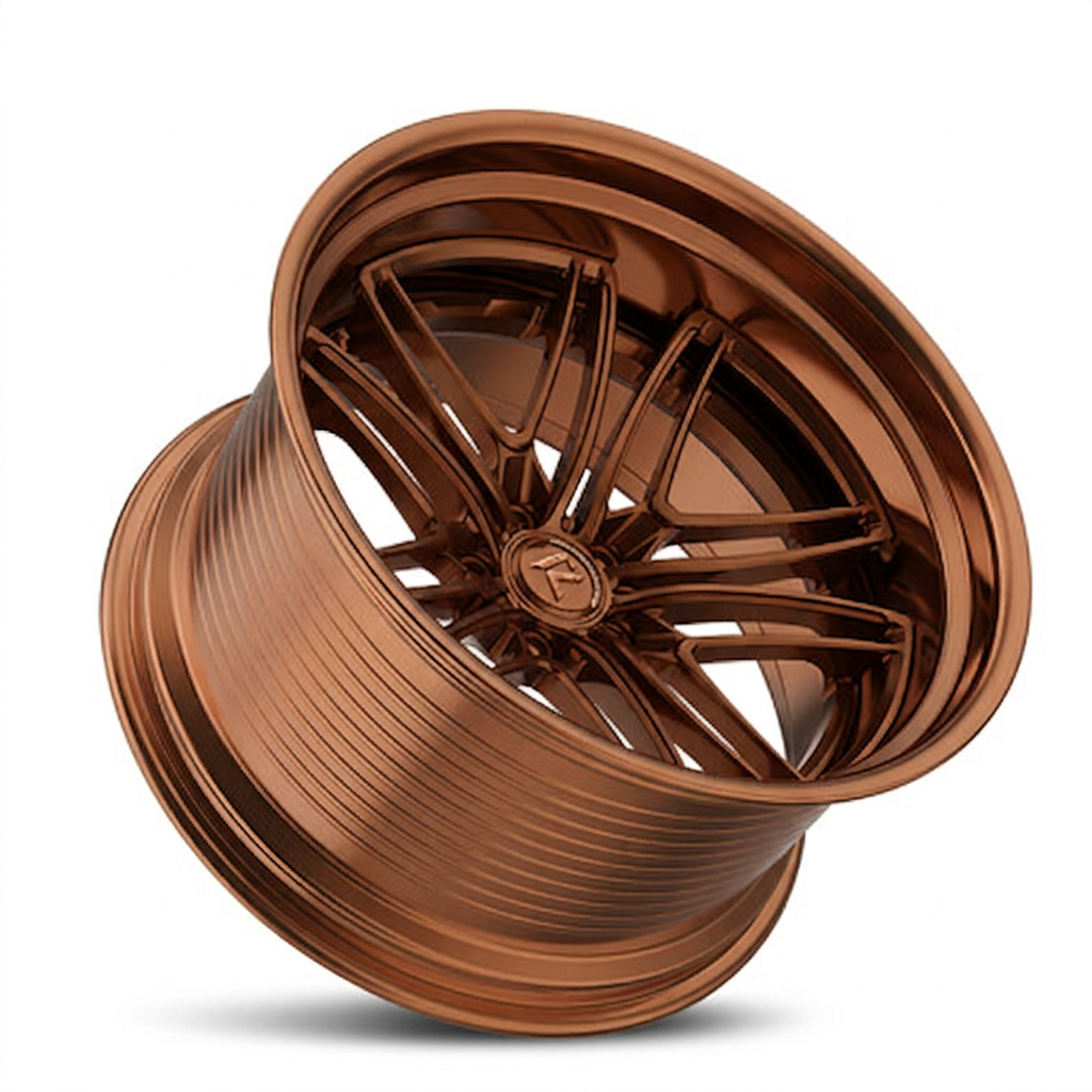 RZR LXVIII forged wheel — Metallic Copper Bronze