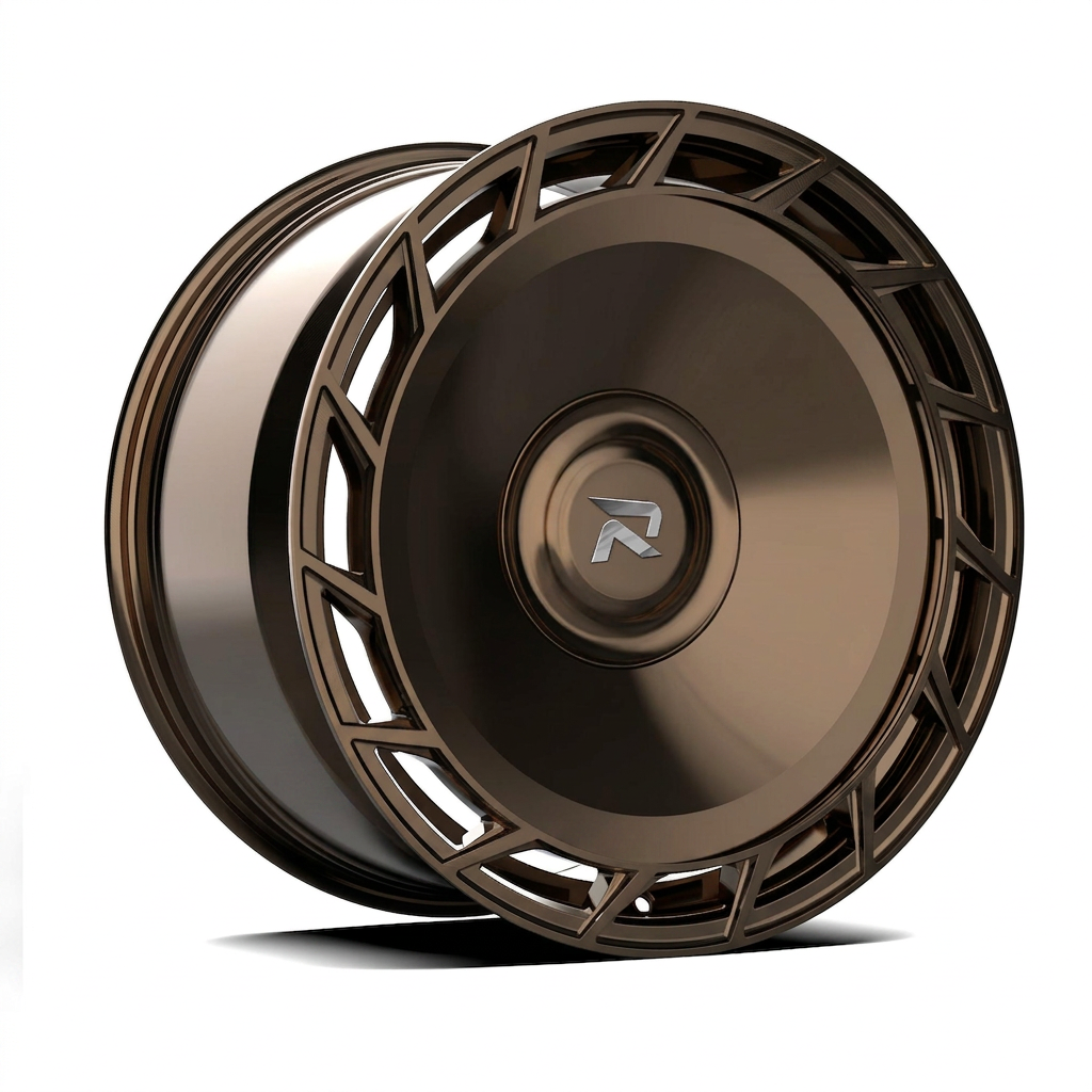 RZR CLXXXII forged wheel — Tinted Bronze Chrome