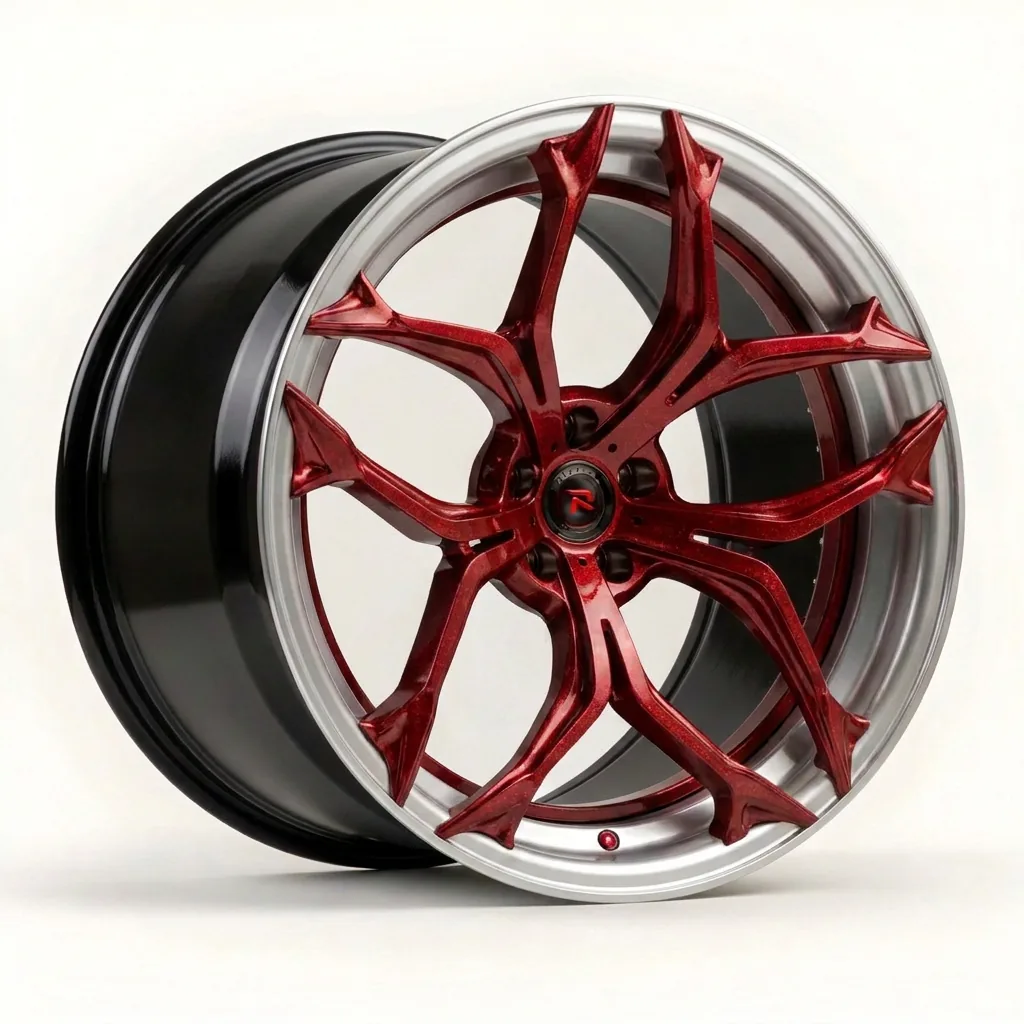 RZR XV bespoke finish — Candy Red / Polished Lip
