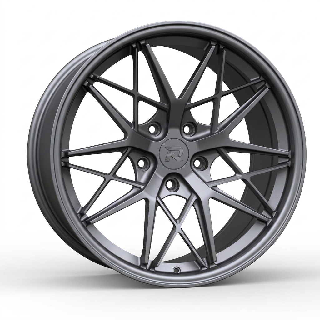 RZR CLXXIII forged wheel — Satin Gunmetal