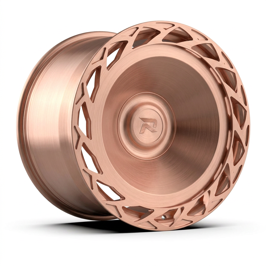 RZR CLXXXIII forged wheel — Brushed Rose Gold