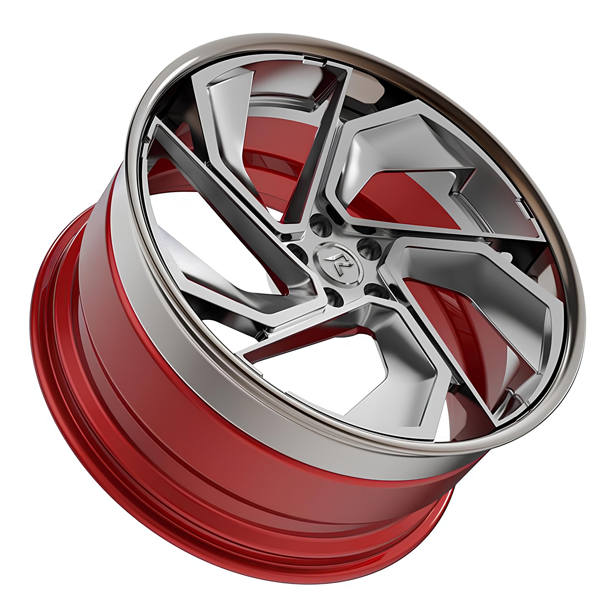 RZR X wheel fitment guide by RAZOR TEC — A three-spoke propeller design with milled step detail for a sharp, precise face.