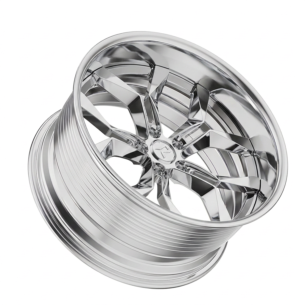 RZR LIX forged wheel — Full Polished Chrome