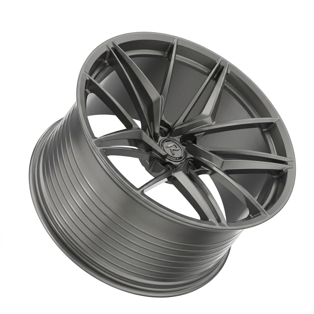 RZR LXXV forged wheel — Satin Gunmetal