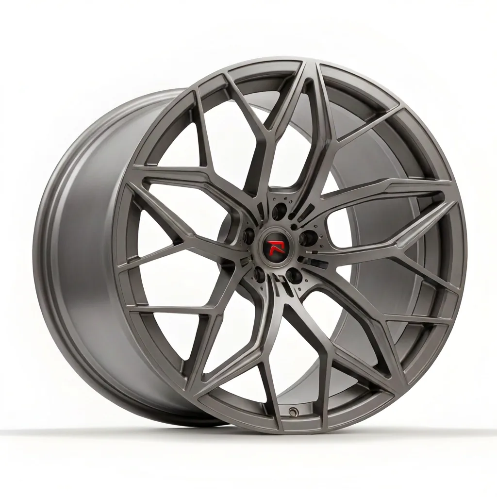 RZR XI forged wheel — Satin Gunmetal