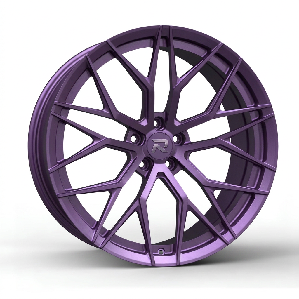 RZR CXXIX forged wheel — Satin Purple Metallic