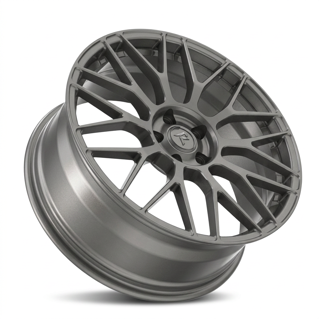 RZR LXXXIX forged wheel — Satin Gunmetal