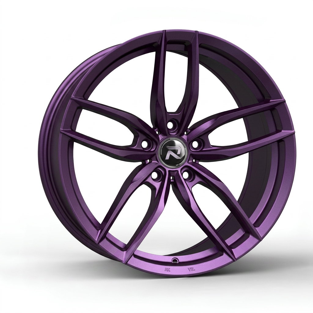 RZR CXCIII forged wheel — Satin Purple Metallic