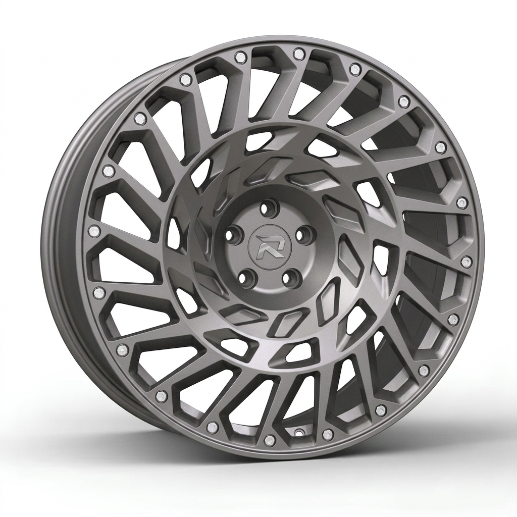 RZR CLXXIX forged wheel — Satin Titanium Grey