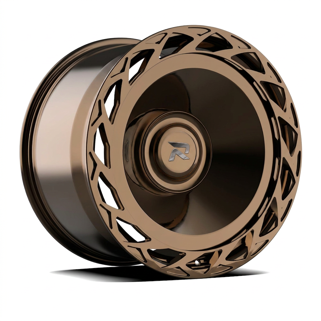 RZR CLXXXIII forged wheel — Tinted Bronze Chrome