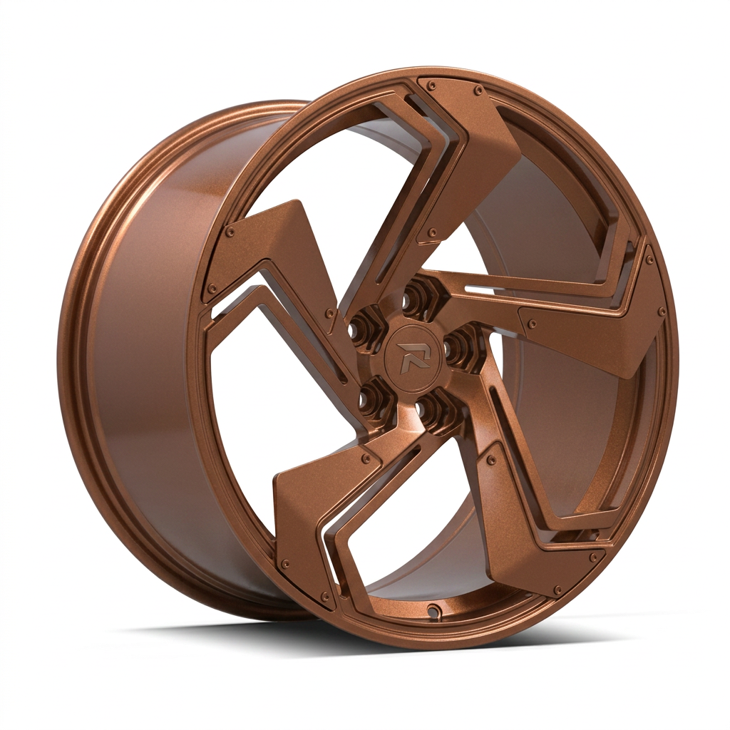 RZR CXXIV forged wheel — Metallic Copper Bronze
