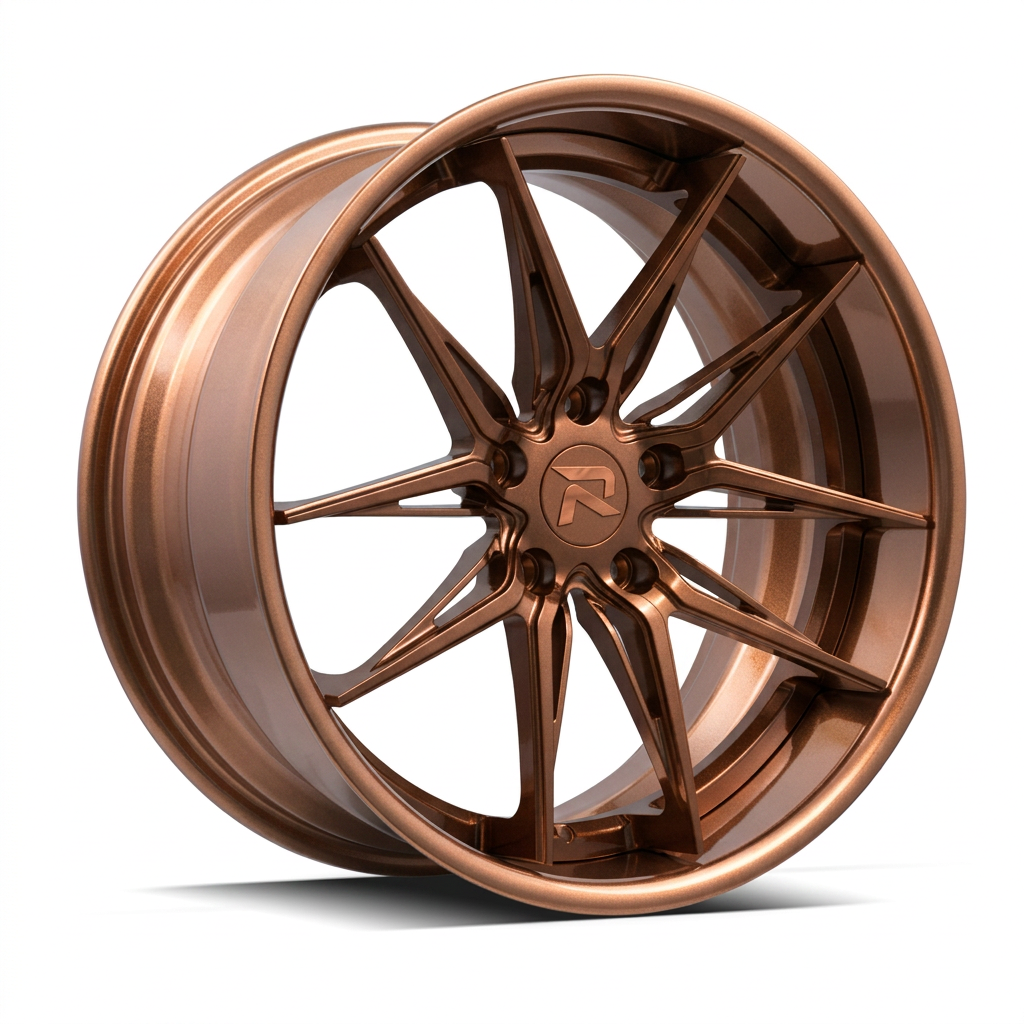 RZR C forged wheel — Metallic Copper Bronze