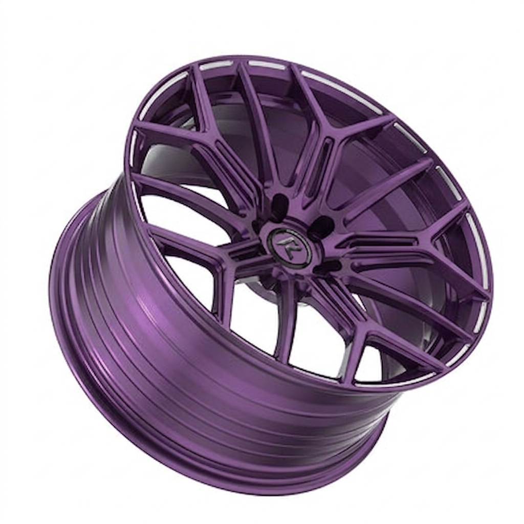 RZR LXXXVI forged wheel — Satin Purple Metallic