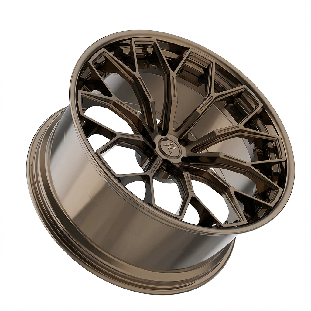 RZR LXVI forged wheel — Tinted Bronze Chrome