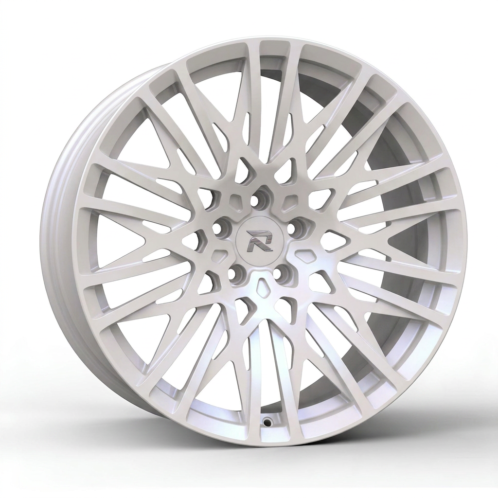 RZR CCVI forged wheel — Satin White Pearl