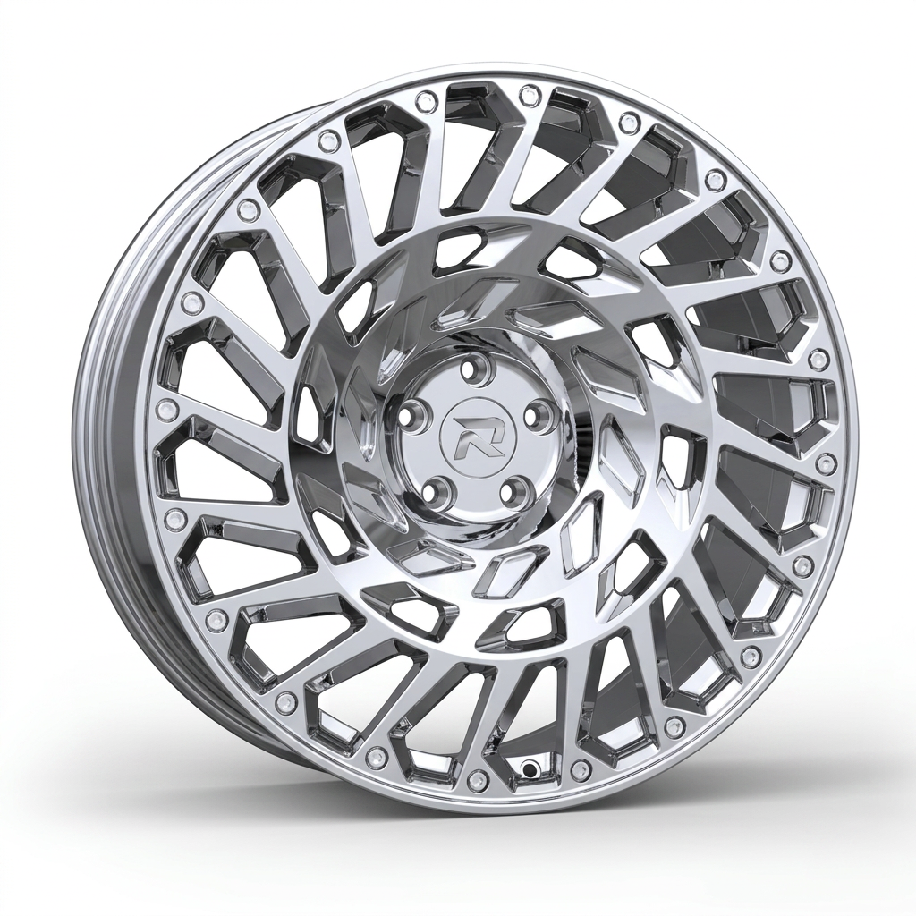 RZR CLXXIX forged wheel — Full Polished Chrome