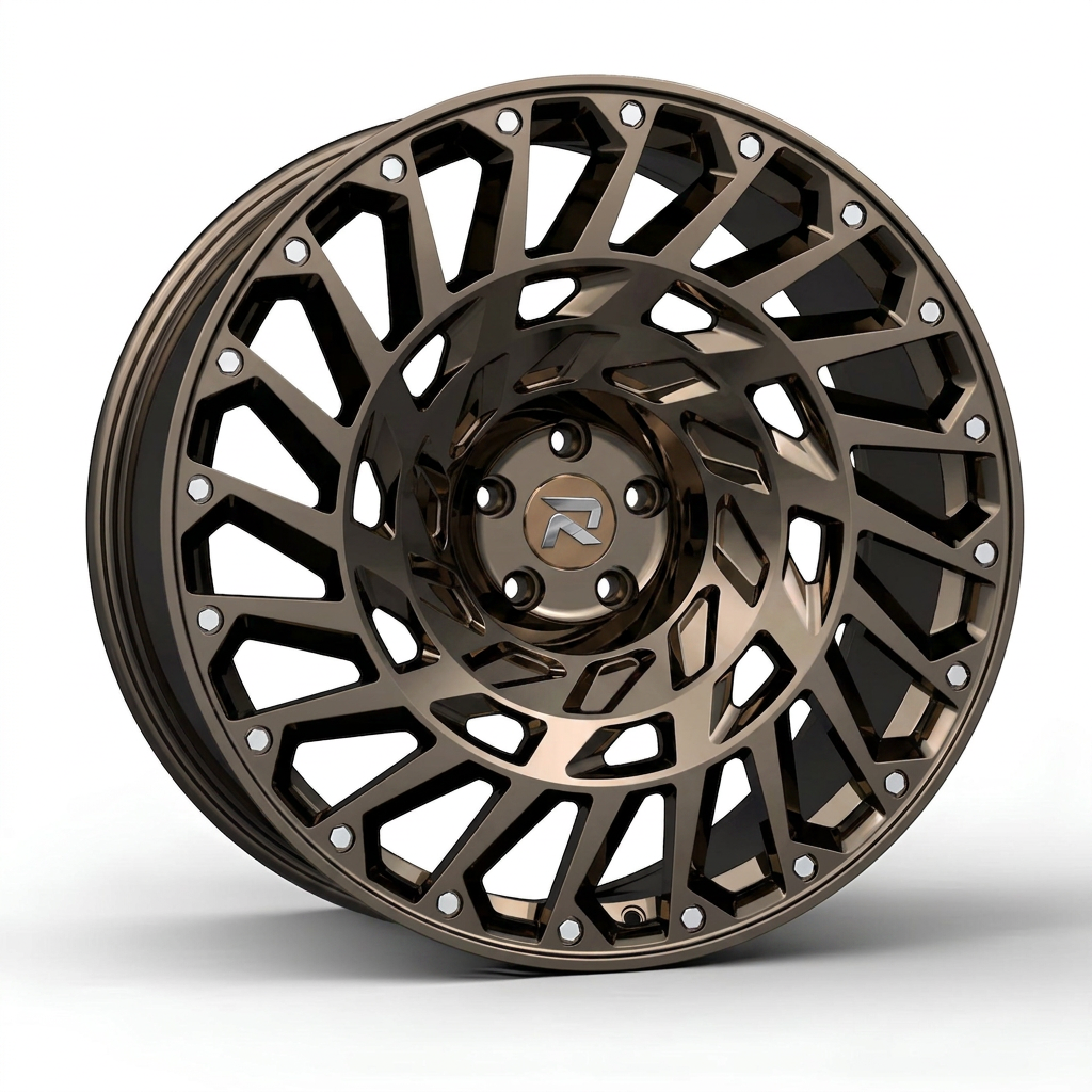 RZR CLXXIX forged wheel — Tinted Bronze Chrome