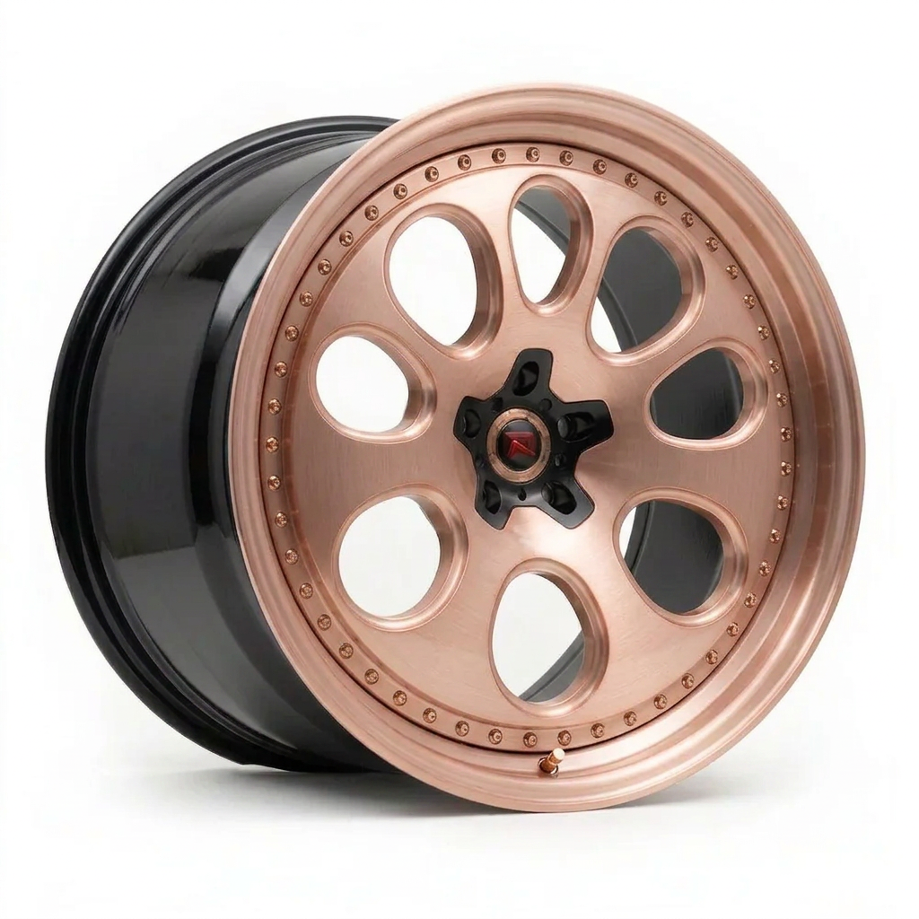 RZR XXIV forged wheel — Brushed Rose Gold