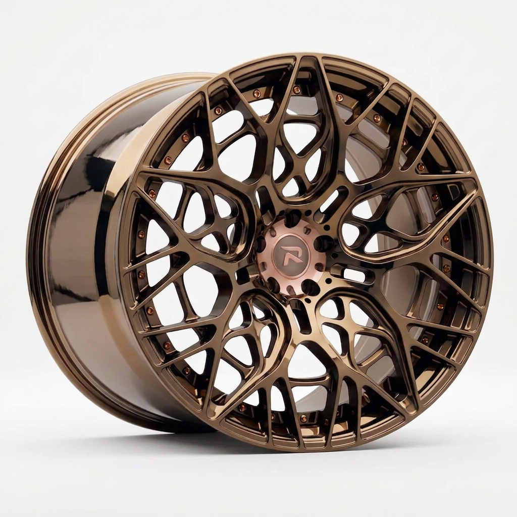 RZR LV forged wheel — Tinted Bronze Chrome