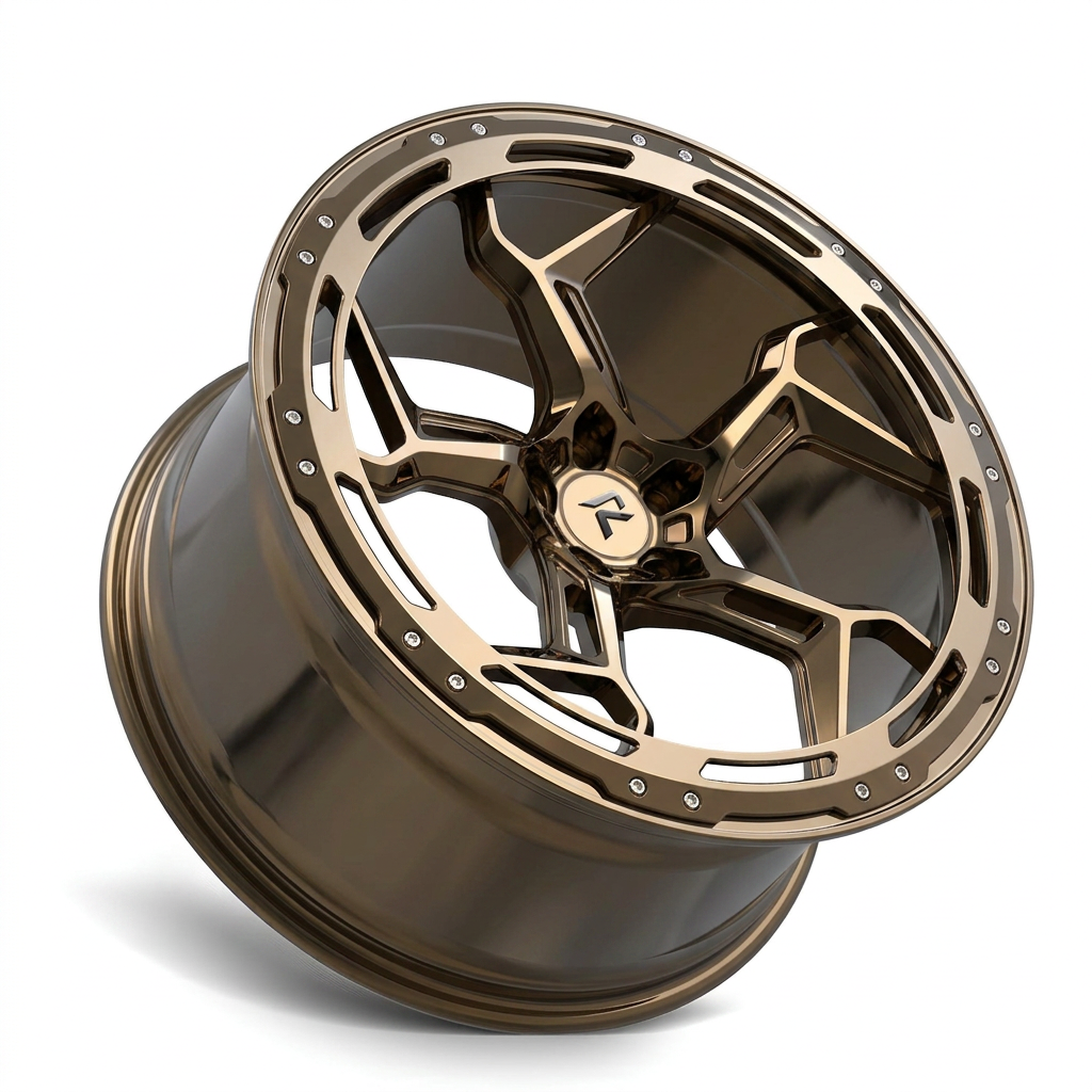 RZR LXXXVIII forged wheel — Tinted Bronze Chrome