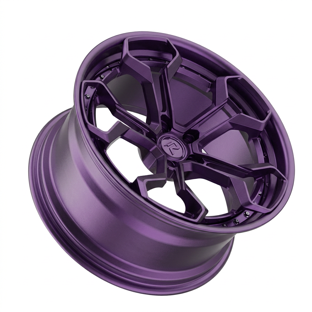RZR LX forged wheel — Satin Purple Metallic