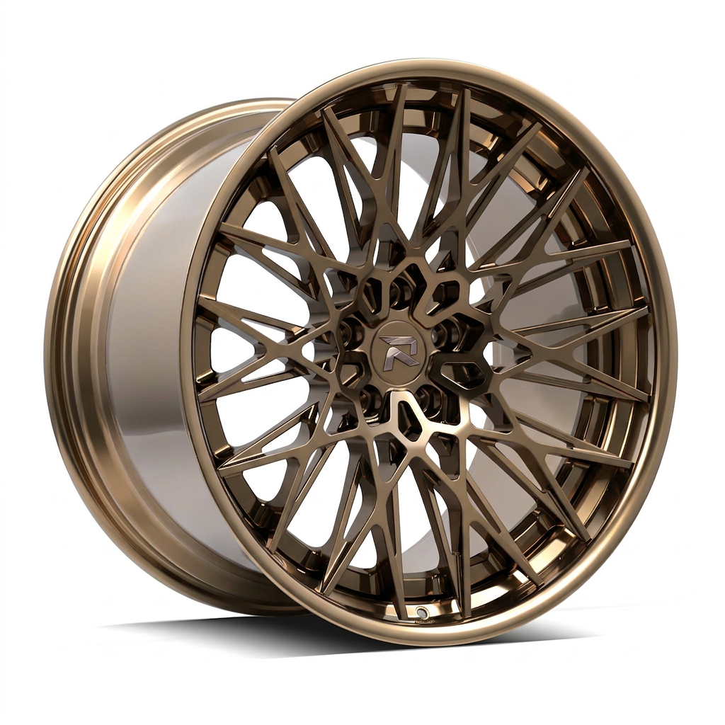 RZR CI forged wheel — Tinted Bronze Chrome