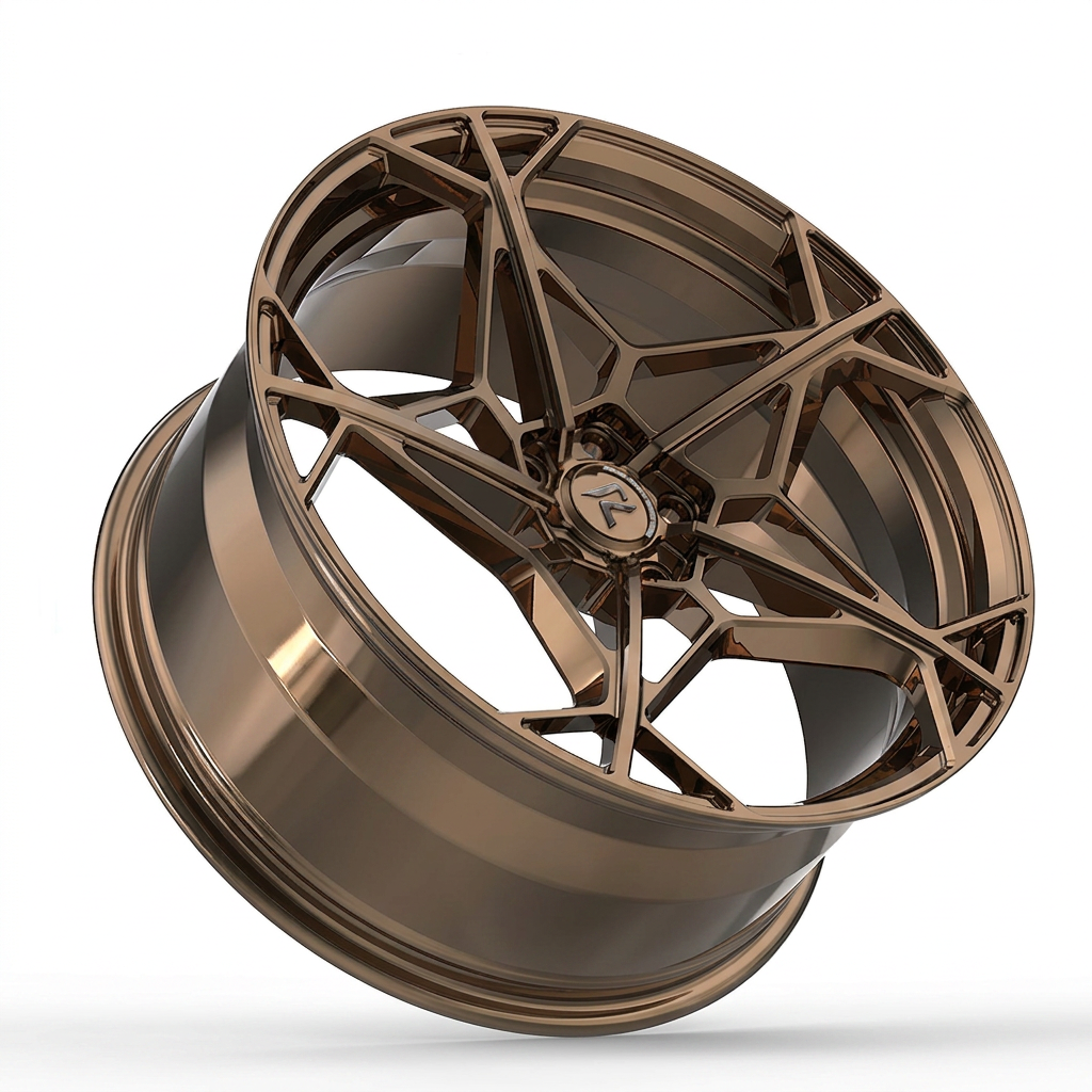 RZR XC forged wheel — Tinted Bronze Chrome