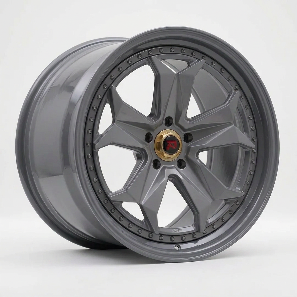 RZR XXXIV forged wheel — Gloss Nardo Grey