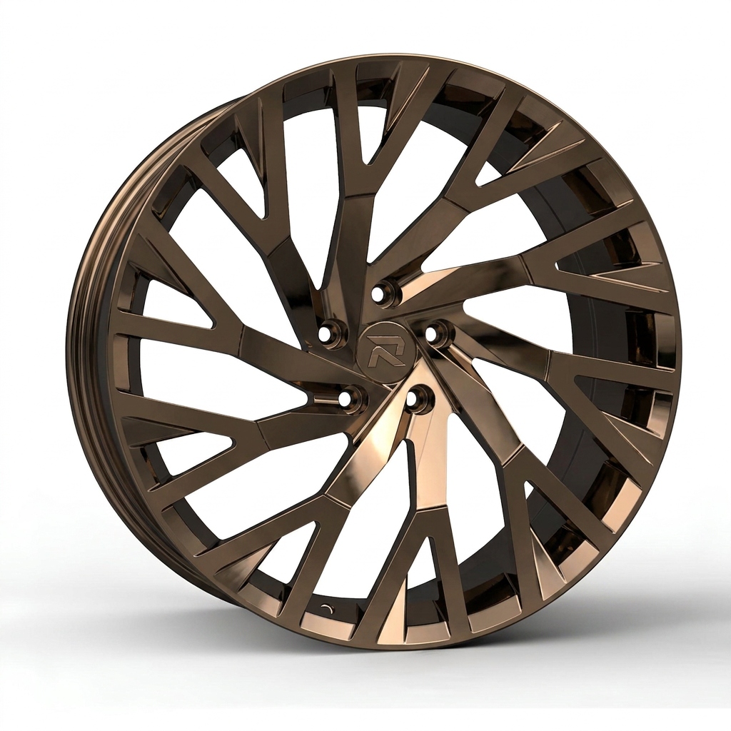 RZR CCV forged wheel — Tinted Bronze Chrome