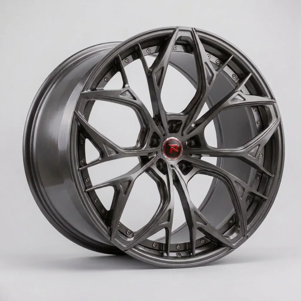 RZR XXII forged wheel — Dark Graphite