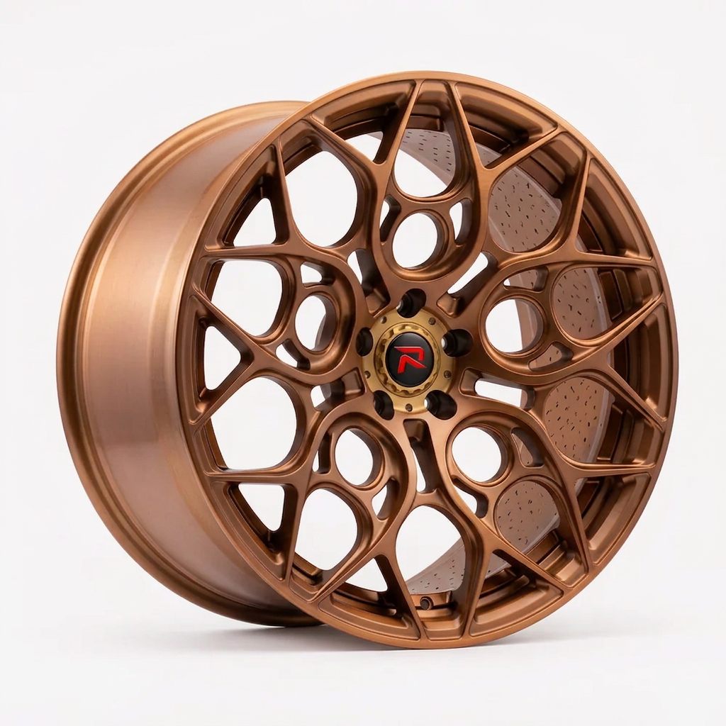 RZR XXXVI forged wheel — Metallic Copper Bronze