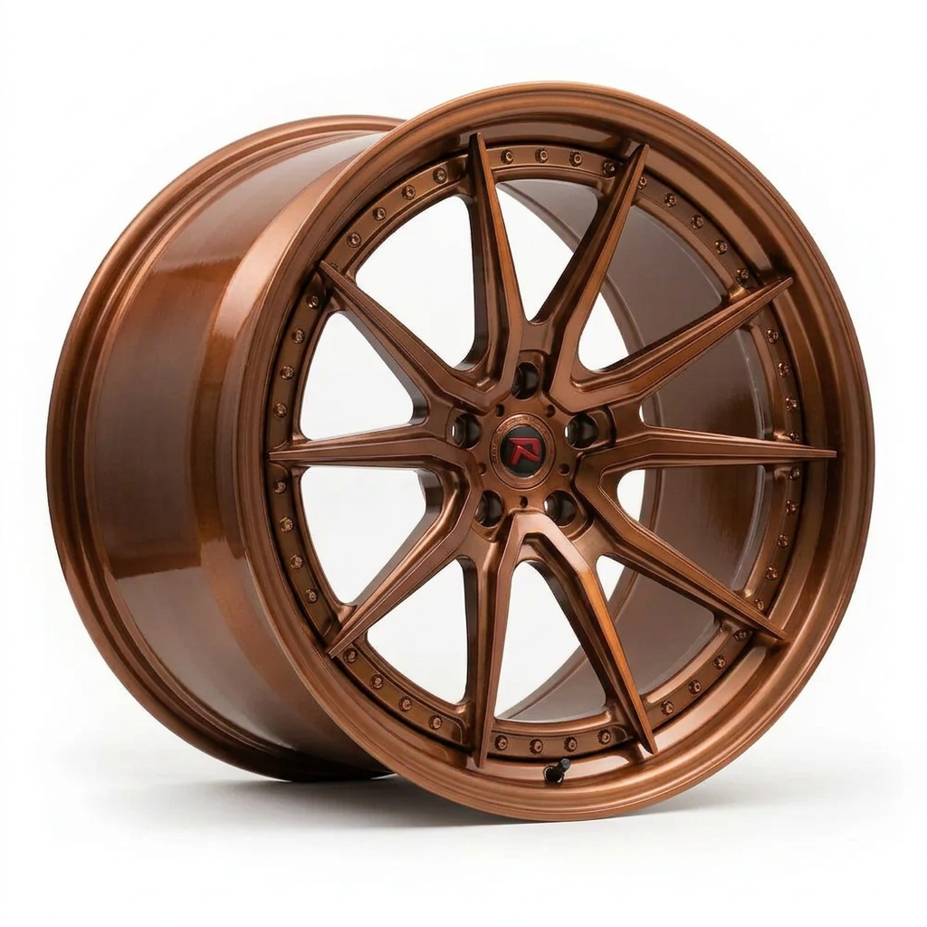 RZR XXIX forged wheel — Metallic Copper Bronze