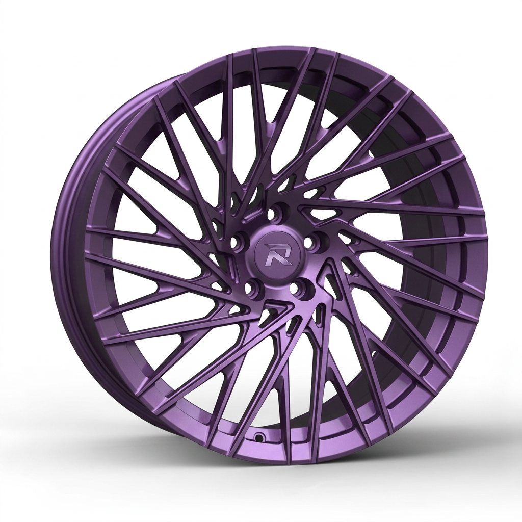 RZR CXCV forged wheel — Satin Purple Metallic