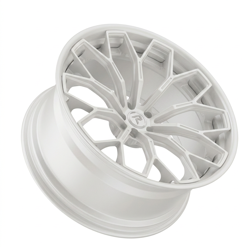 RZR LXVI forged wheel — Satin White Pearl