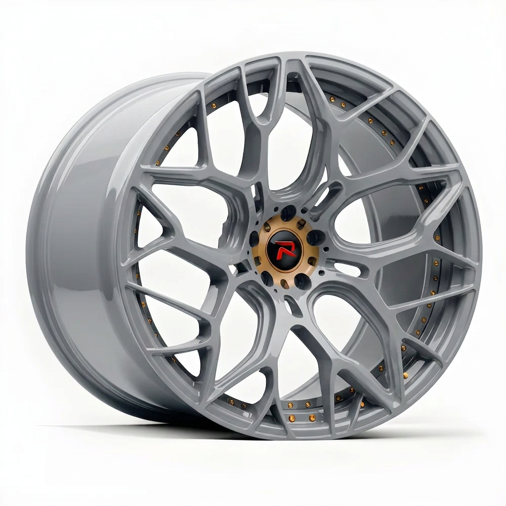 RZR XVII forged wheel — Gloss Nardo Grey