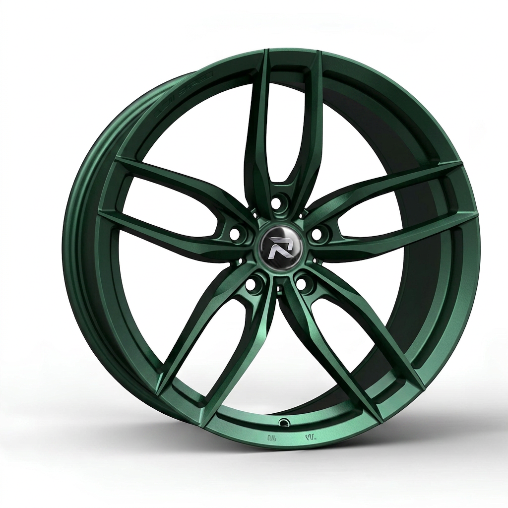 RZR CXCIII forged wheel — Satin Emerald Metallic