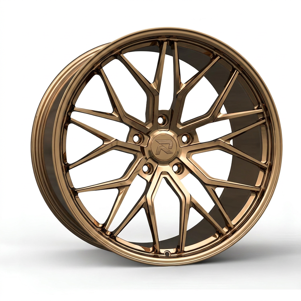 RZR CXXXI forged wheel — Tinted Bronze Chrome