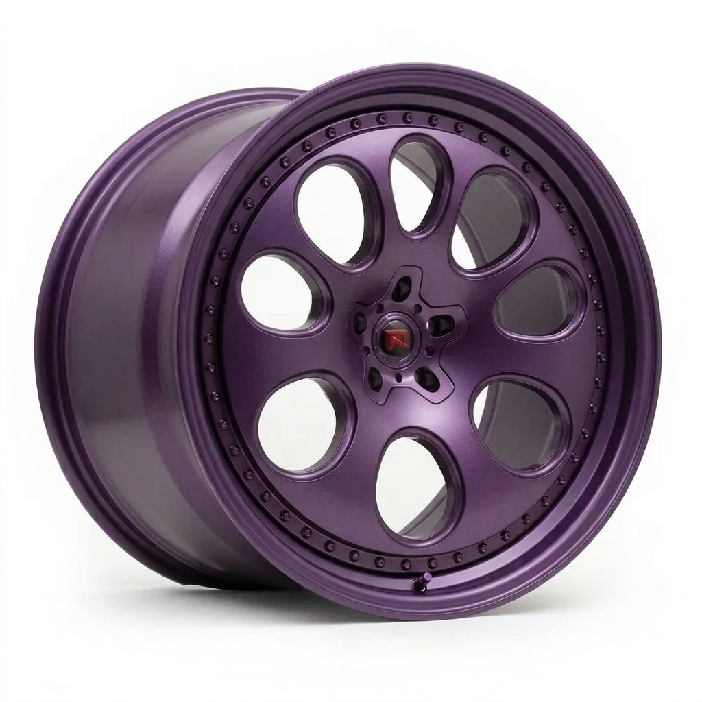 RZR XXIV forged wheel — Satin Purple Metallic