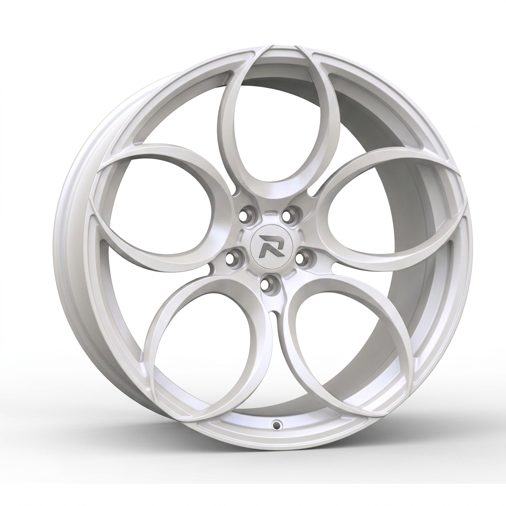 RZR CLXXXIX forged wheel — Satin White Pearl