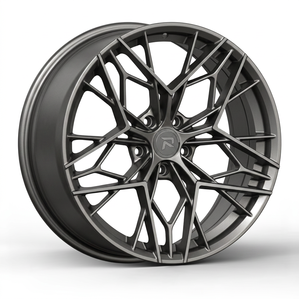 RZR CLVI forged wheel — Satin Gunmetal
