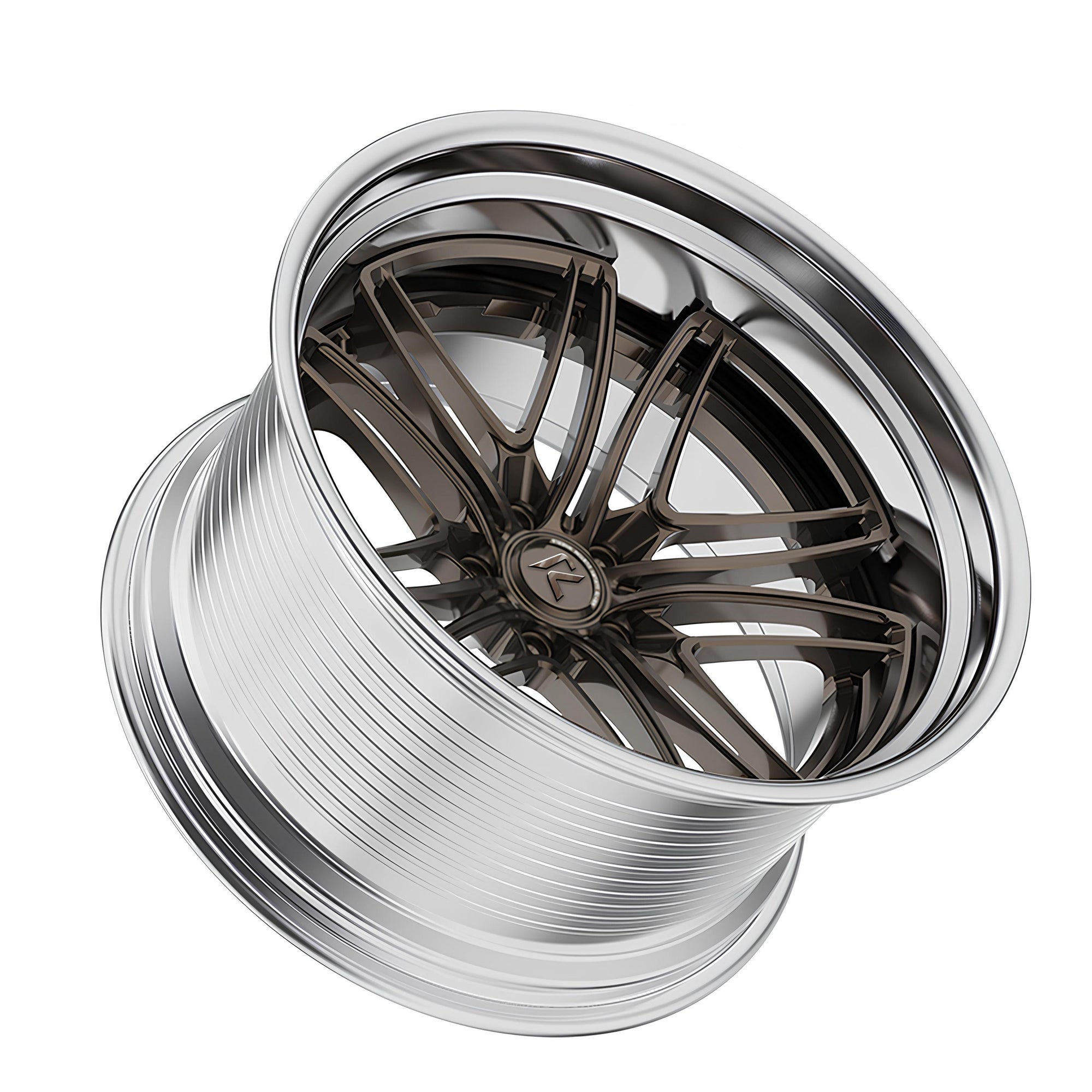 RZR LXVIII forged wheel for BMW M4 (G82) — An organic root-mesh design.