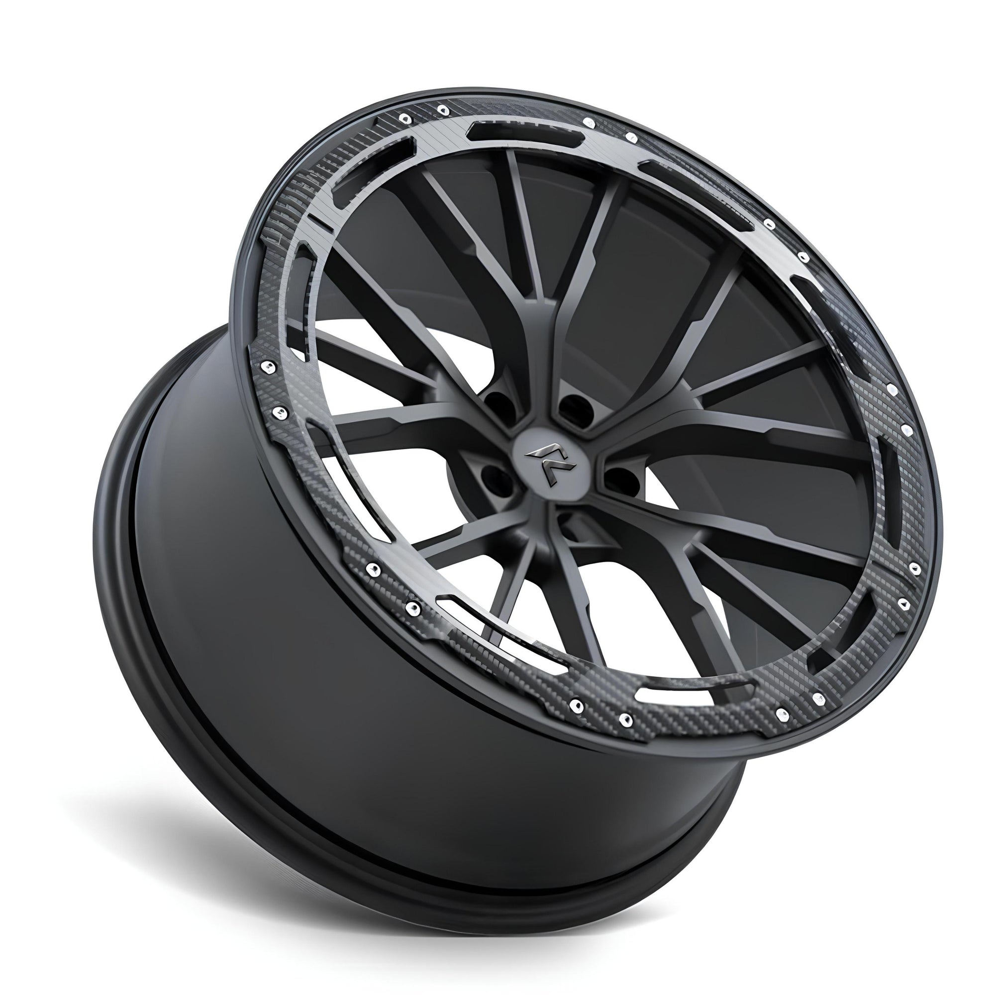 RZR LXXXIV forged wheel for McLaren 720S — A five-spoke design and deep-dish barrel.