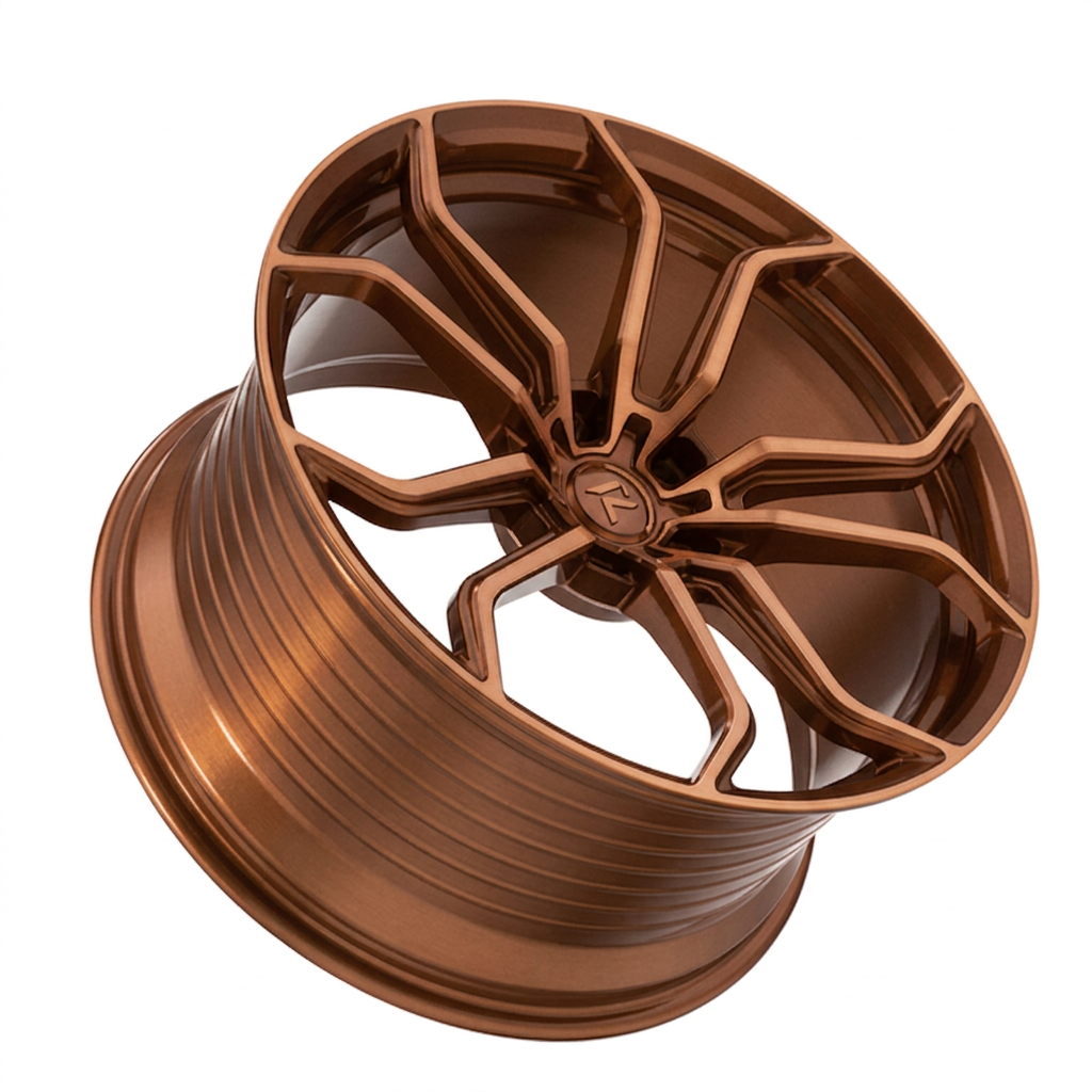 RZR LXXVII forged wheel — Metallic Copper Bronze