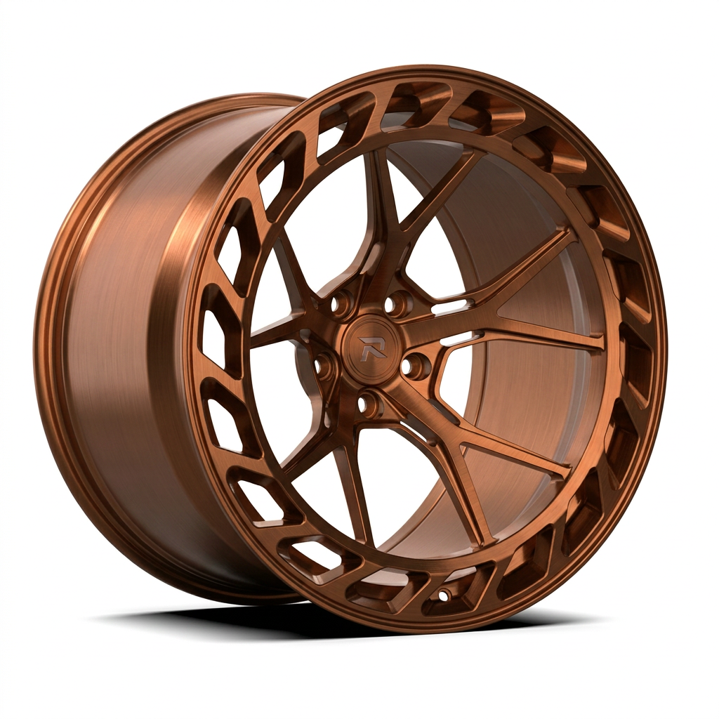 RZR CLXXXV forged wheel — Metallic Copper Bronze
