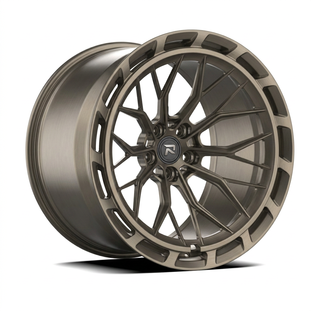 RZR CXLVIII forged wheel — Satin Titanium Grey