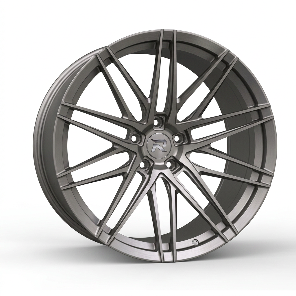 RZR CXCI forged wheel — Satin Titanium Grey