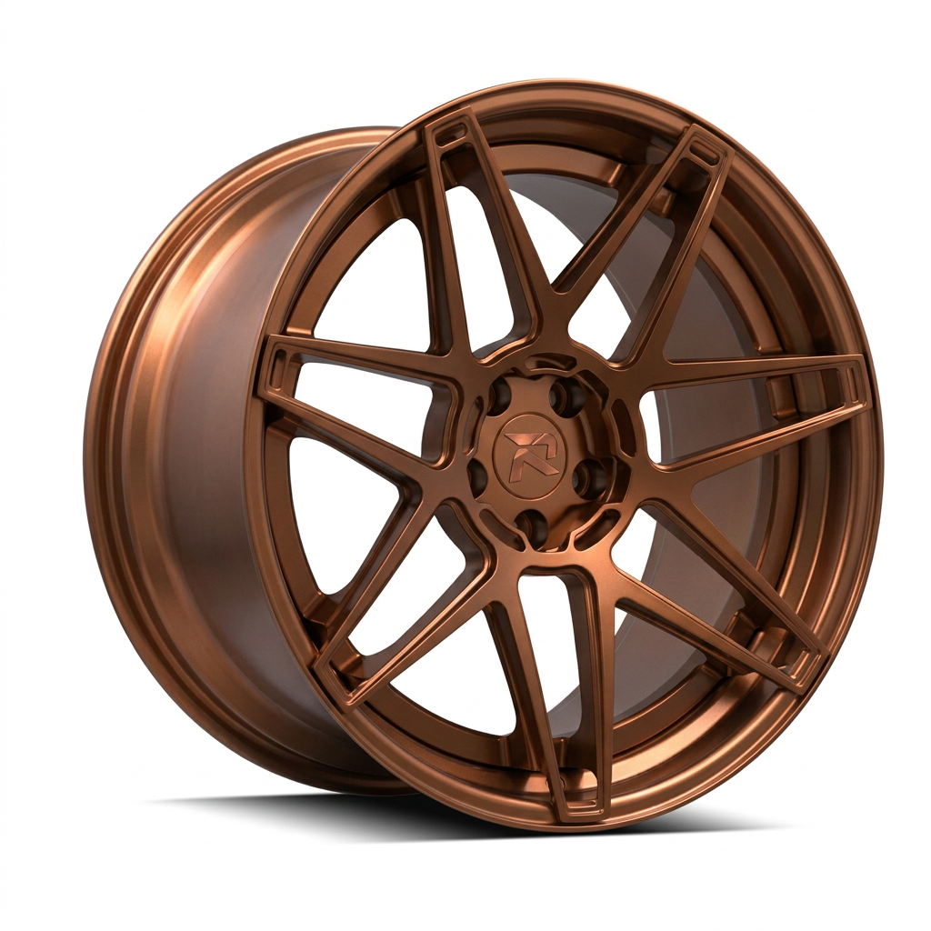 RZR XCVIII forged wheel — Metallic Copper Bronze