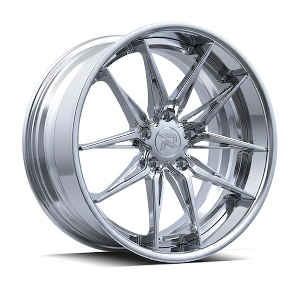 RZR C forged wheel — Full Polished Chrome